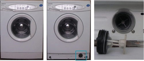 Что делать если не сливается вода из стиральной машины Samsung