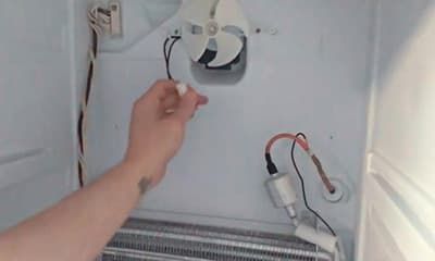 Снимаем неисправный вентилятор