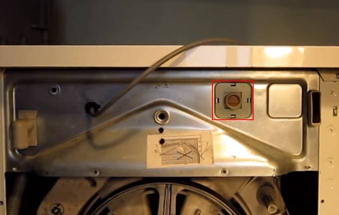 Где находится фильтр в стиральной машине хотпоинт аристон фото