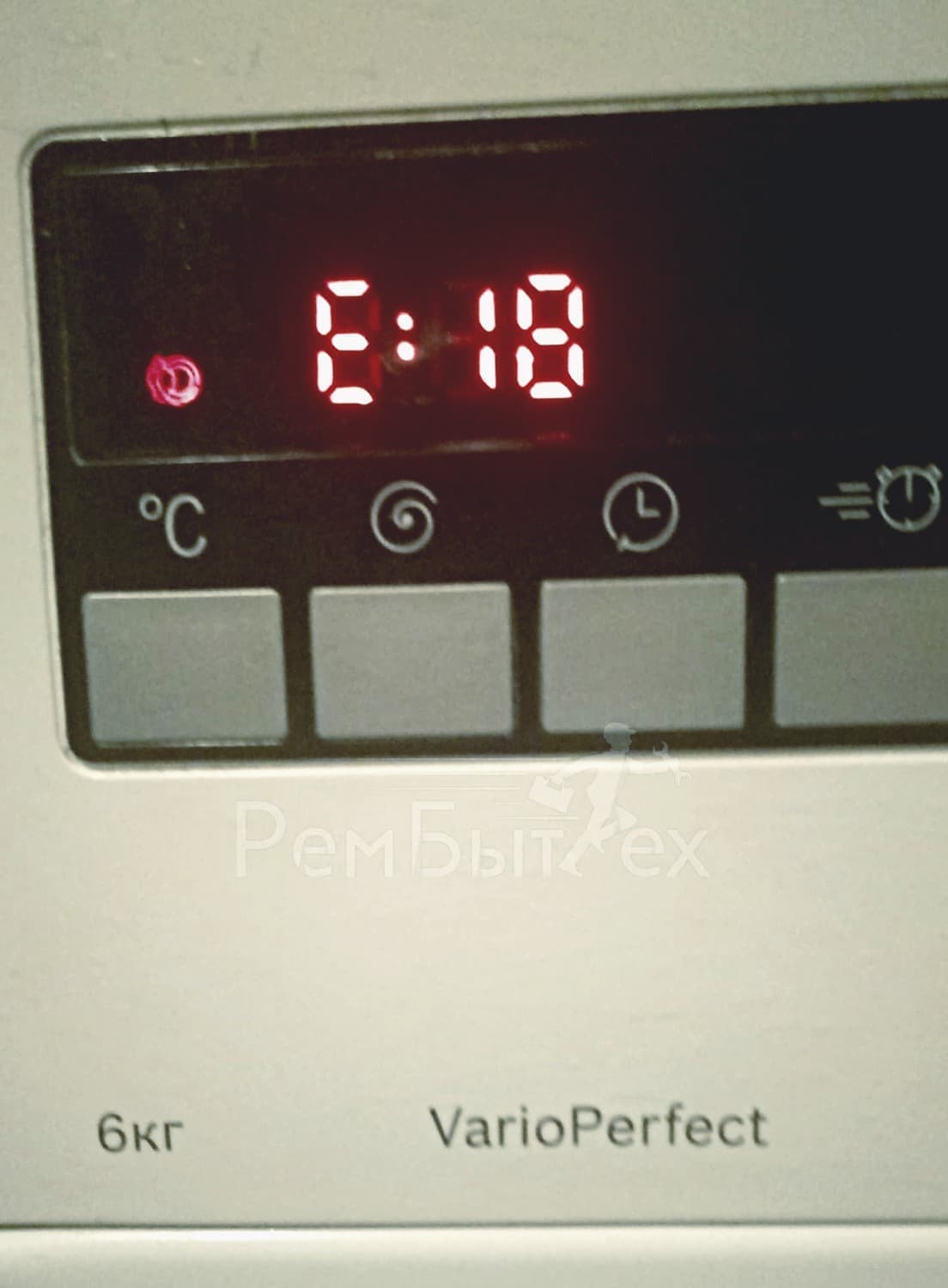 Ошибка Е18 в стиральной машине Сименс
