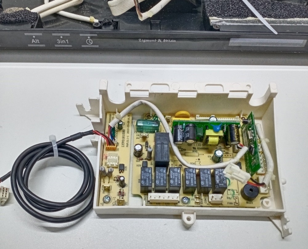 Блок управления посудомойки Zigmund & Shtain