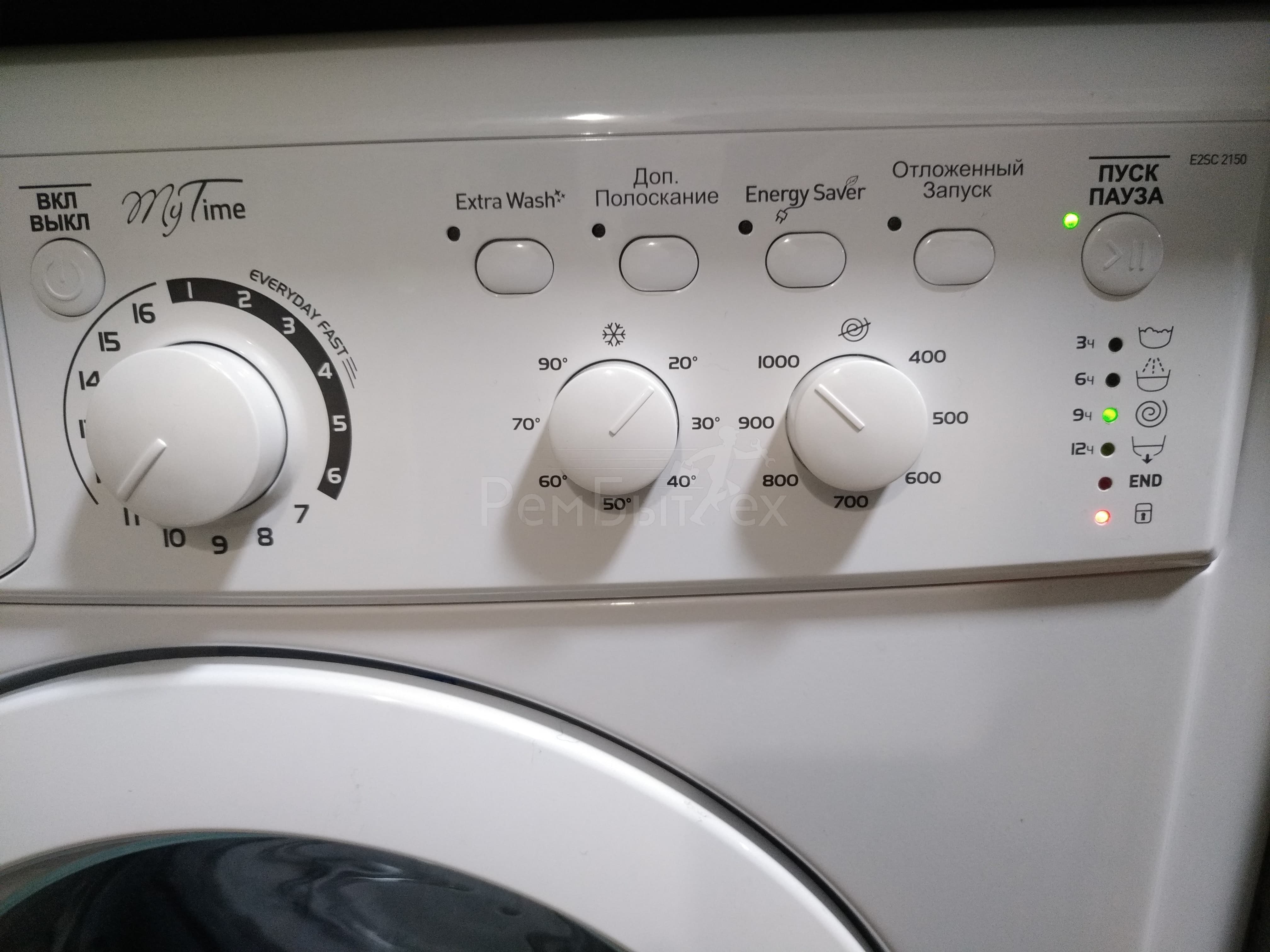 Мигает стиральная машинка индезит