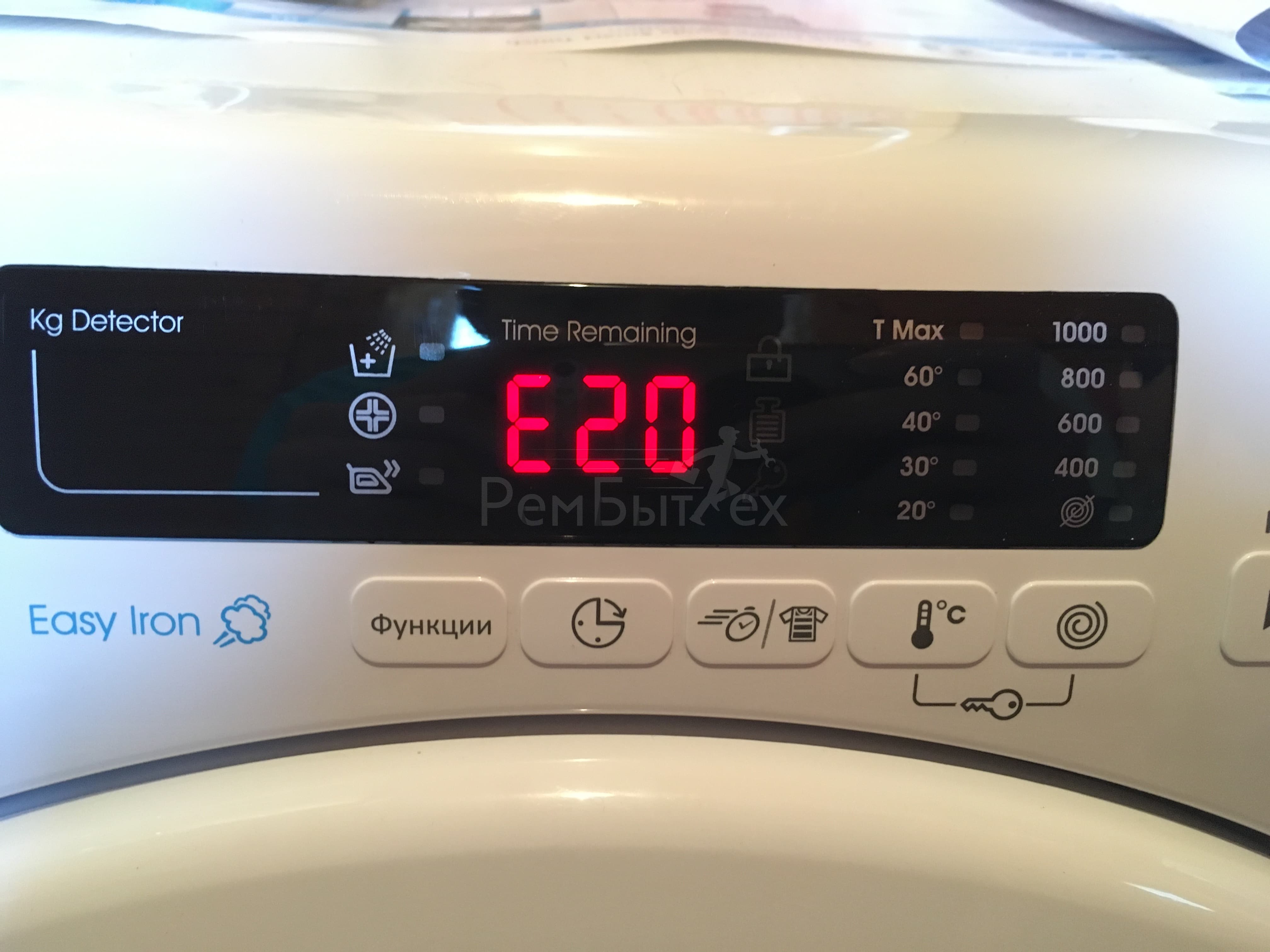 Канди стиральная машина е20
