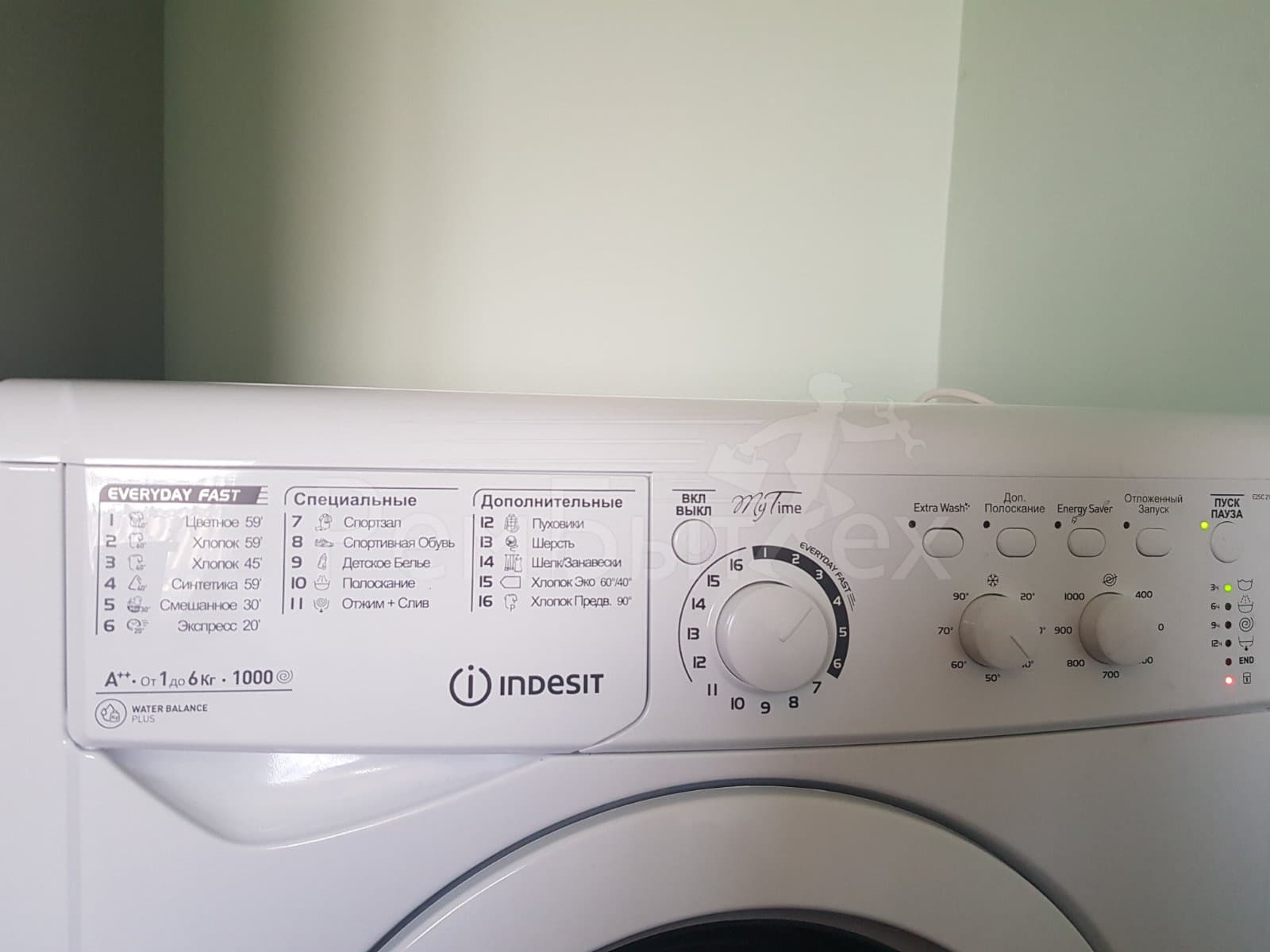 Индезит стиральная машина не отжимает причина